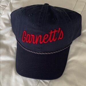 Classic Navy Blue Cap with Red Details
